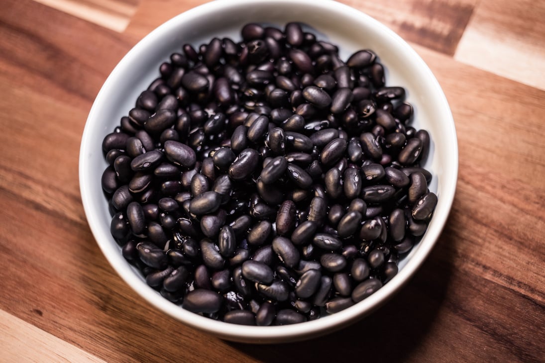 Bowl of Black Beans