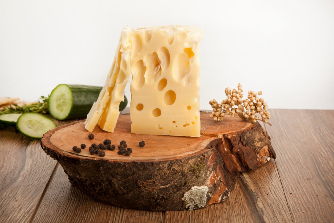 Swiss gruyere cheese