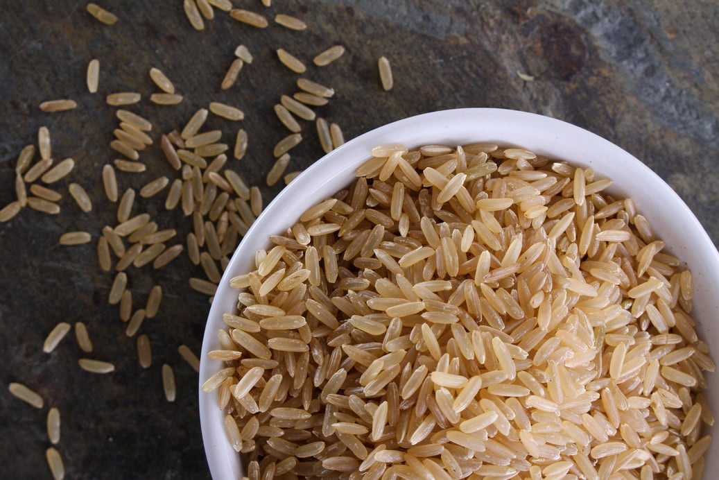 Raw Healthy Brown Rice