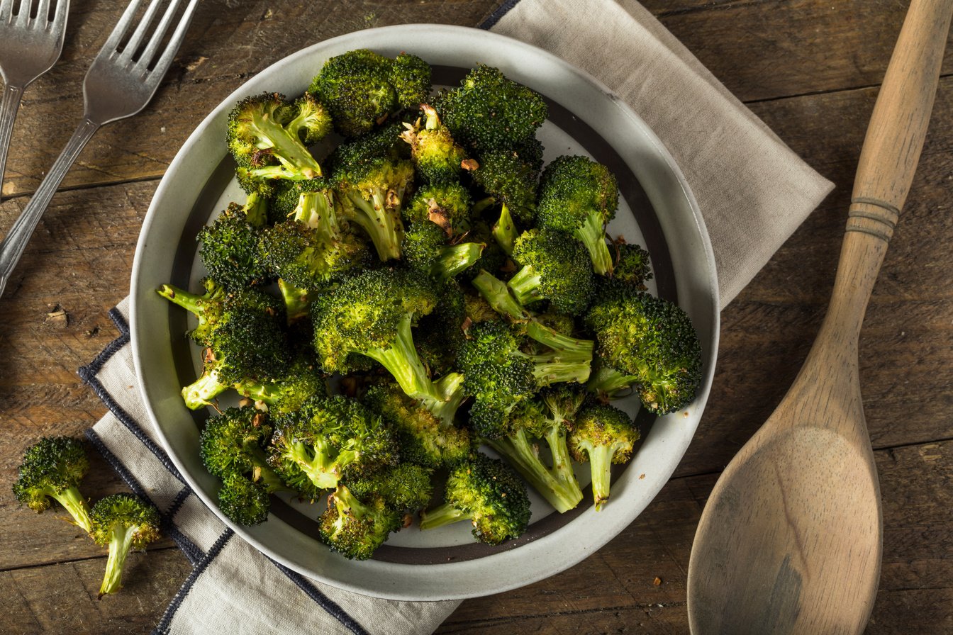 Organic Green Roasted Broccoli Florets