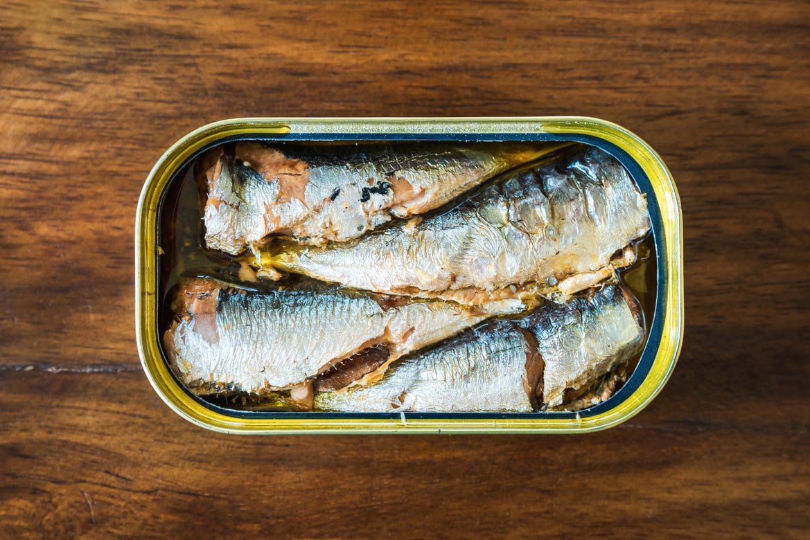 Canned Sardines in Olive Oil